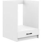 Meuble de cuisine pour four style moderne - HUCOCO - ASTRA - 60x82x44.5 - 1 tiroir - Sonoma 82x60x55