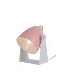 LUCIDE Lampe de table Chago - Rose 19 cm