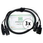 Pronomic Stage IECD-1 DMX Cable Híbrido C/DMX 1m Set de 5 Pronomic Stage IECD-1 DMX Cable Híbrido C/DMX 1m Set de 5