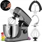 Robot culinaire planétaire Zeegma Planeet Mix - 1800W - 8 modes - Bol 5L - Écran tactile - Gris