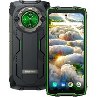 Blackview BV9300 Pro Smartphone Robuste 16Go + 256Go 15080mAh 6.7" 50MP Téléphone Portable Incassable NFC GPS - Vert