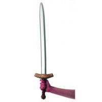 Arme factice imitant Epée médiévale 87 cm - Happy Fiesta - Couleur principale: Rose