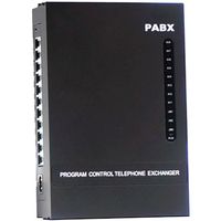 Central téléphonique PABX - Noir - 3 lignes 8 postes - Fonctions avancées