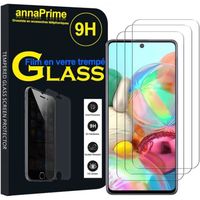 Pour Samsung Galaxy A71 5G 6.7": Lot - Pack de 3 Films de protection écran Verre Trempé