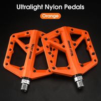 Pédales VTT Anti-Dérapantes En Aluminium/Nylon - 2 Roulements Scellés - Pour Adultes, Cyclisme Fitness Et Déplacement