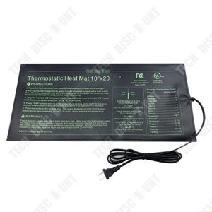 PIÈCE OUTIL DE JARDIN TD® 2 Piece Electronic Heating Mat Hydroponic  Hea