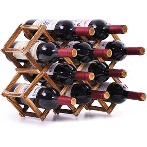 Range-bouteilles de vin Vinum Bois d'Épicéa Naturel