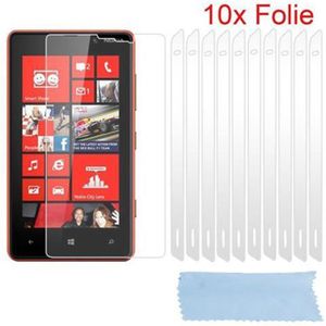 Film Protection écran Pour Nokia Lumia 820 - Lot De 2, Transparent, Anti-bulles, Marque OTB