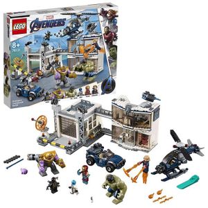 ASSEMBLAGE CONSTRUCTION LEGO Marvel Super Heroes - QG des Avengers pris d'
