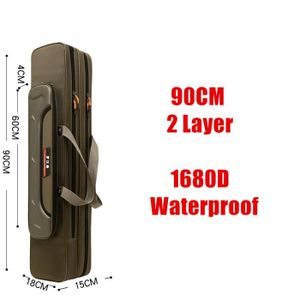 Rangement,Sacs de pêche Oxford 2-3-4 couches 80cm 120cm,pliables pour