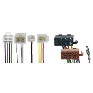 Adaptateur Antenne DIN Pour Suzuki 2010+ - Convertisseur 150 Ohm, Modèle GT 13, Couleur Noir/bleu
