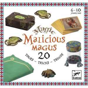 JEU MAGIE Coffret de magie - DJECO - Malicious Magus - 20 to