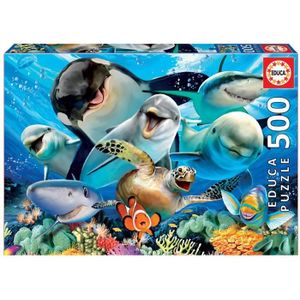 Lot De 4 Puzzles Animaux - 500, 750 Et 1000 Pièces - Occasion, Thème Animalier