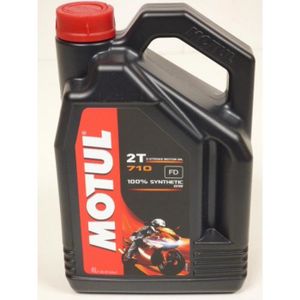 HUILE MOTEUR Bidon 4L d'huile Motul 710 pour moteur 2T moto end
