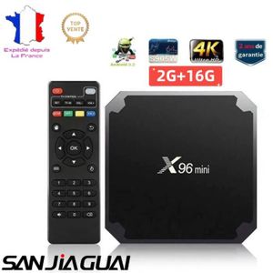BOX MULTIMEDIA SANJIAGUAI TV BOX X96 MINI 2GO + 16GO Android 9.0 