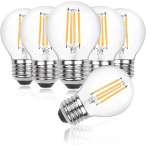 AMPOULE - LED Bonlux 4W Dimmable ampoule led e27 g45 blanc chaud