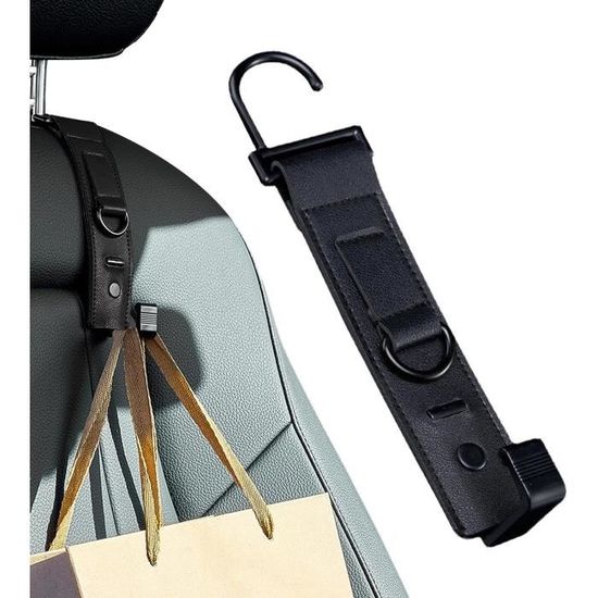 Acheter Crochet Appui-tête De Siège De Voiture Universel Pour Auto Organisateur De Rangement Cintre Support De Rangement Pour Sac à Main Sacs Vêtements