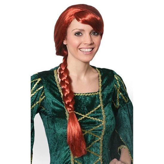 deguisement perruque rousse