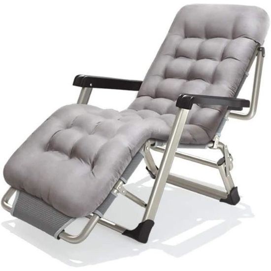 Chaise Longue Zero Gravity Jardin – Transat Pliable Relax 200 Kg, Avec Repose-Tête & Porte-Gobelet, Confort Absolu Extérieur