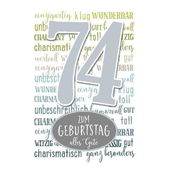 Depesche 5326.041 Glückwunsch-Karte Zum Geburtstag Mit 3D