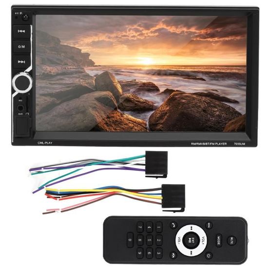 Lecteur Mp5 De Voiture, Autoradio Multifonctionnel, Lecteur Multimédia