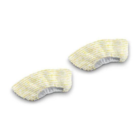 6 Bonnettes Microfibra Per Kärcher EasyFix - Ricambio Per Pulitrici A Vapore SC1-SC5, Per Tutti I Pavimenti