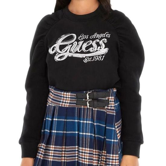 Sweat-pull Guess Noir Taille S Pour Femme - Occasion En Parfait état