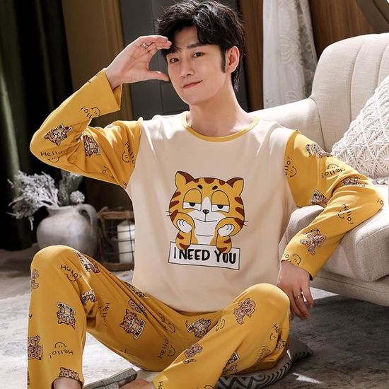 Pyjama homme printemps sale