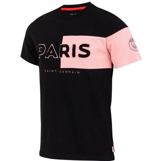 T-shirt Officiel Paris Saint-Germain PSG Homme - 100% Coton - Collection Officielle