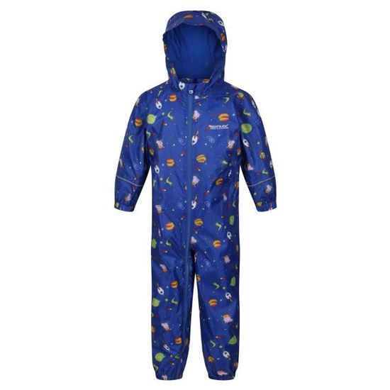 Combinaison De Pluie Enfant Peppa Pig – George Pig – Imperméable Avec Capuche – Taille Enfant - 12
