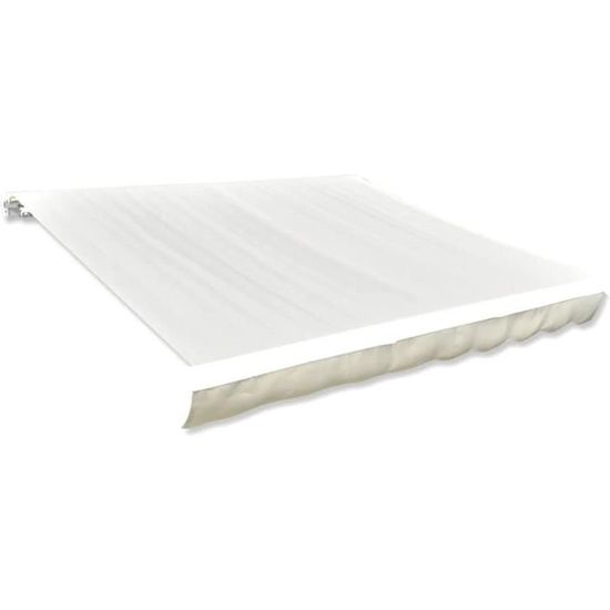 MICEL Support Arbre Auvent Enroulable Double – Aluminium Blanc 103x36x48 Mm, Fixation Mur/Plafond