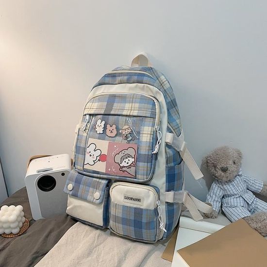 Lot De 3 Sacs à Dos Esthétiques Avec Nœud Pour Filles, Sac à Dos En