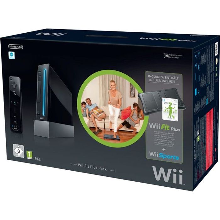PACK Wii + WII FIT PLUS
