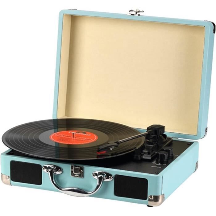 Ancien Tourne-Disque Askar All Transistor Phonographe Portable 1960's