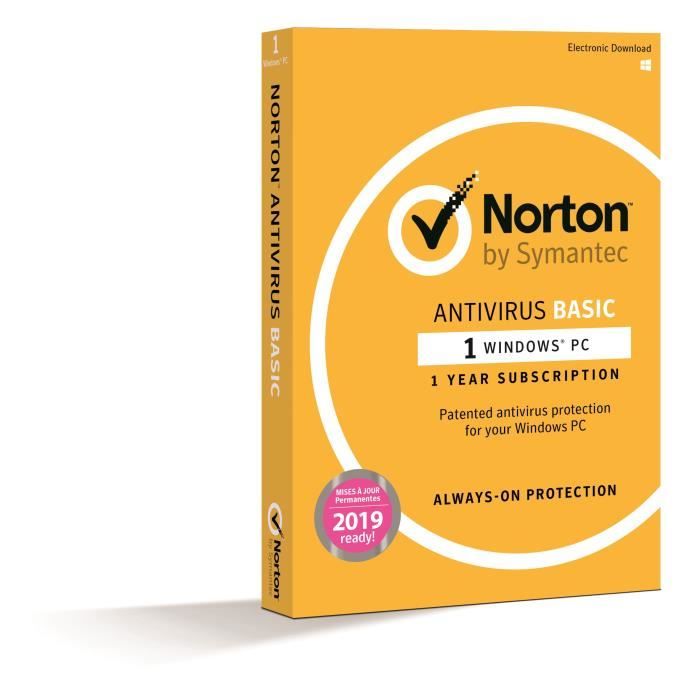Norton antivirus gratuit 90 jours