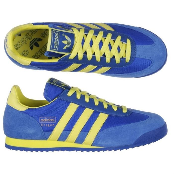 basket adidas bleu et jaune