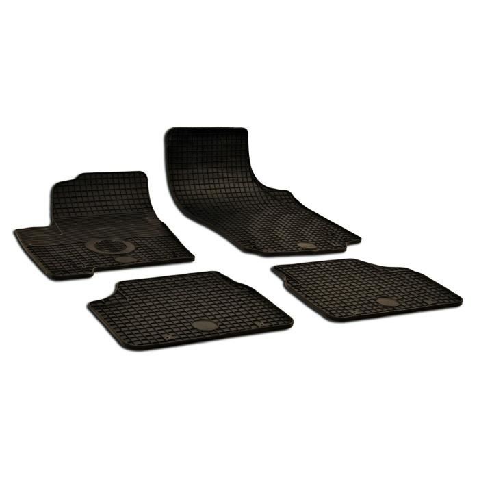 - NOIR TAPIS DE SOL EN CAOUTCHOUC COMPATIBLE AVEC OPEL MERIVA B 2010-2017 4pcs