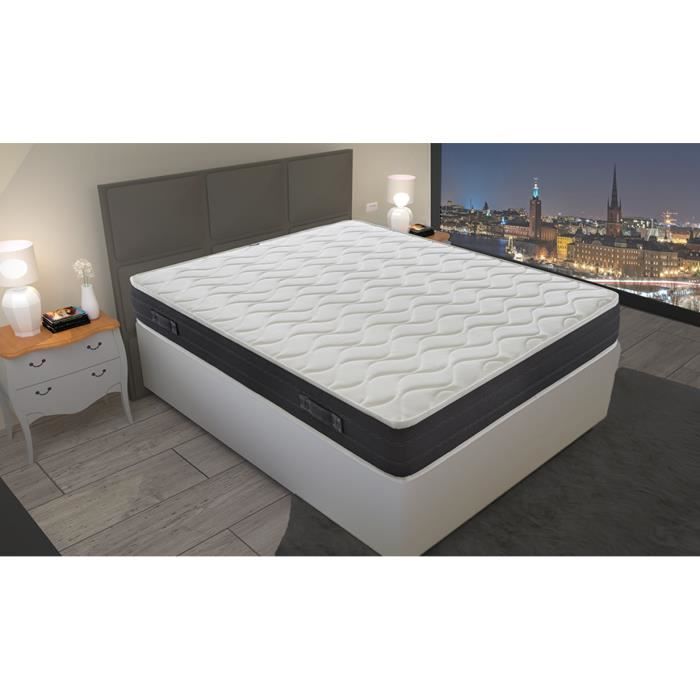 Matelas 140x190 orthopédique en mousse à mémoire de forme « Zara »