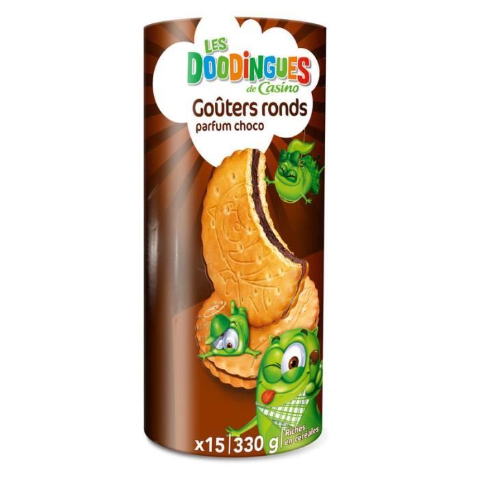 Gouters ronds choco - Fourré chocolat - 330g