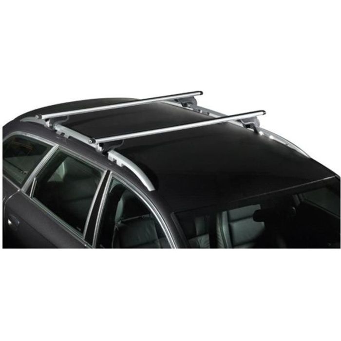 Barres de toit Aluminium pour Renault Scenic - Grand Scenic 3 de 04/2009 à 10/2016 - avec barres longitudinales
