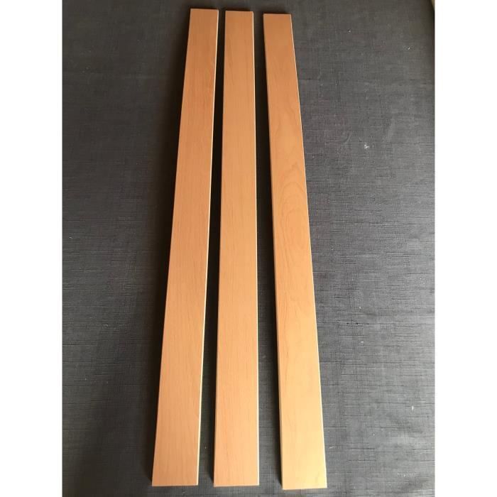 lot de 3 lattes 790/60/8mm (79cm) PLATES SCM Créations