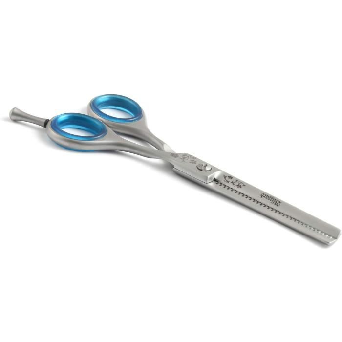 Blizzard Ciseaux Amincissement Professionnel 5,5 Pouces Titane Ciseaux de Coiffeur pour Effiler Cobalt Premium Inox VG10-14 cm Ci508