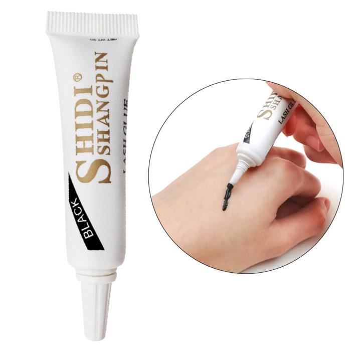 9ml noir blanc faux cils colle faux cils adhésif crème pour les yeux colle BK f152