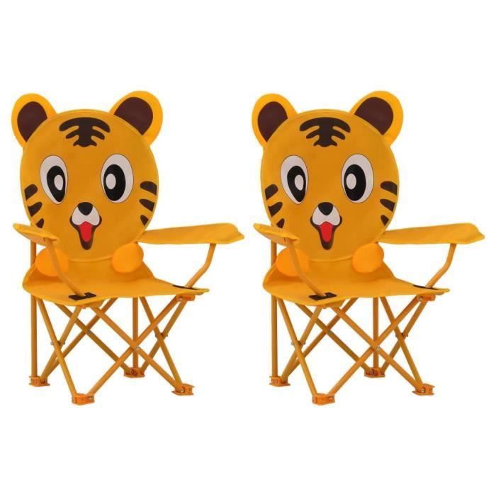 ��6528Ergonomique - Lot de 2 Chaises de jardin pour enfants Contemporain Fauteuils de Jardin - Chaises d'Extérieur Terrasse jardin