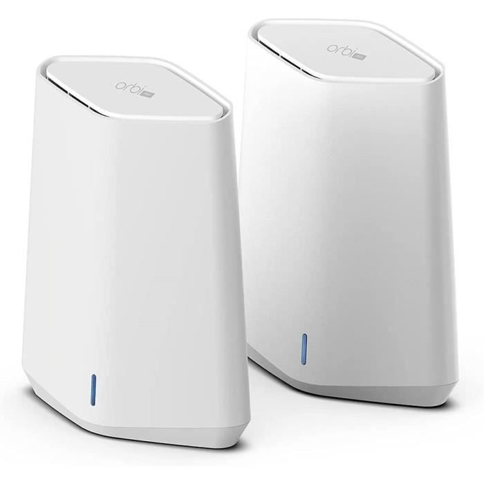 NETGEAR Système WiFi 6 Mesh Orbi Pro Mini (SXK30) - Pack de 2, Technologie Bi bandes, WiFi partout au bureau ou à la maison - C A433