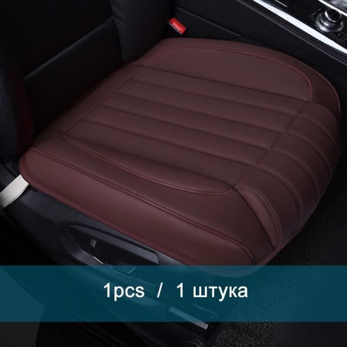 1pcs front brown -Housse de Protection de siège de voiture Ultra luxueuse, pour Mercedes Benz A B180 C200 E260 CL CLA G GLK300 ML S3