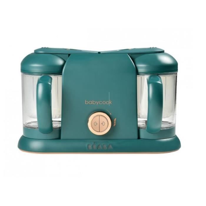 BEABA, Babycook Duo, robot bébé 4 en 1, contenance XXL,