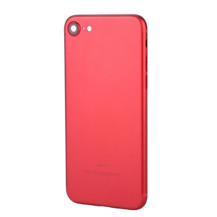 Dilwe boîtier arrière pour iPhone Boîtier de porte arrière de remplacement pour couvercle de batterie arrière iPhone iPhone 7