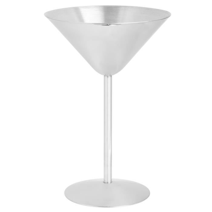 304 Verre à Champagne Cocktail En Acier Inoxydable Verre À Vin Rouge Décoration De Fête Bar Ustensiles-HEN