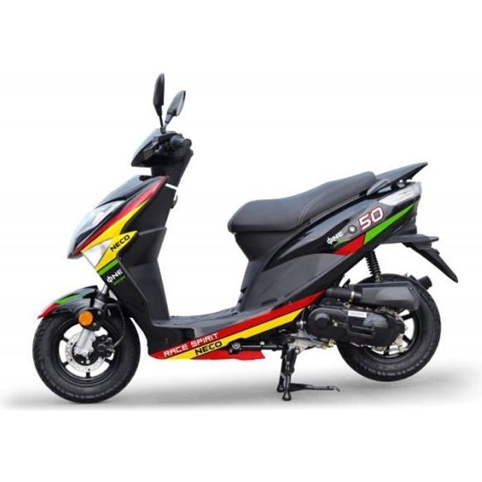 Scooter One 10 R - - sans montage et mise en routesans montage et mise en routeBlack Sport- Black Sport
